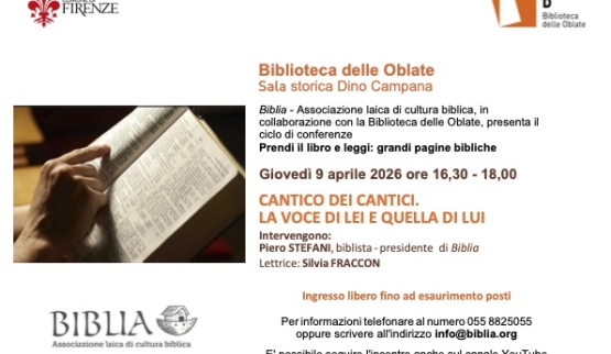 Cantico dei Cantici. La voce di lei e quella di lui